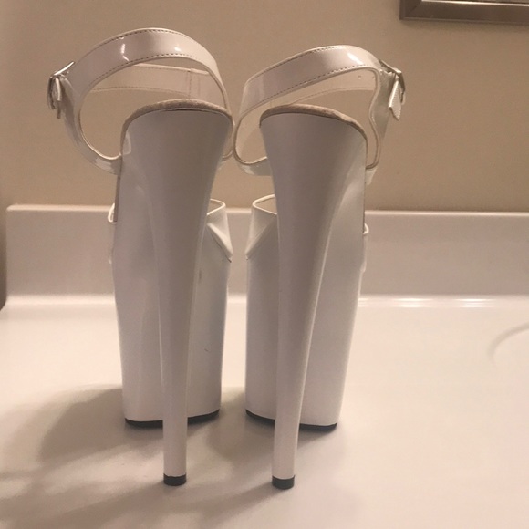 Tony Shoes 8 inch Dancer Platform High Heels SZ 8 - Picture 4 of 9